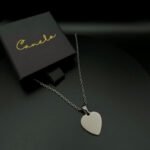 Full Heart Silver Necklace